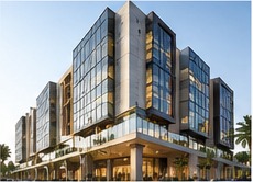Illustrative modern building